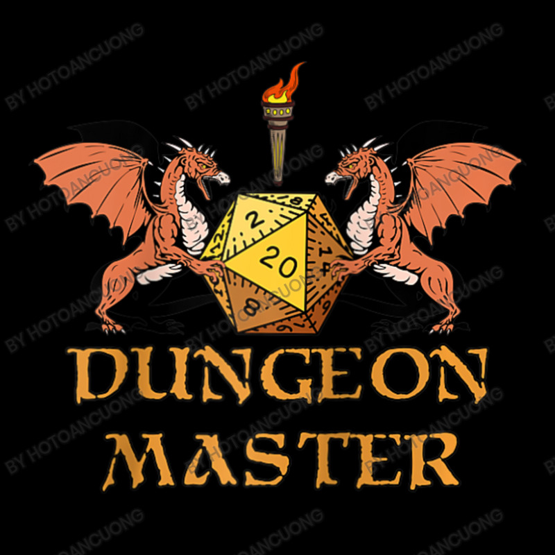 Dragons Holding A D20 Tabletop Gaming Dungeons And Master Cropped Hoodie | Artistshot