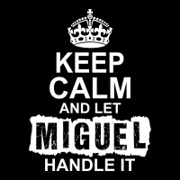 Keep Calm And Let Miguel Handle It Fleece Short | Artistshot