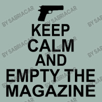 Keep Calm And Empty The Magazine Cropped Sweater | Artistshot