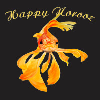 Happy Norooz Persian New Year Goldfish Isolated T-shirt | Artistshot