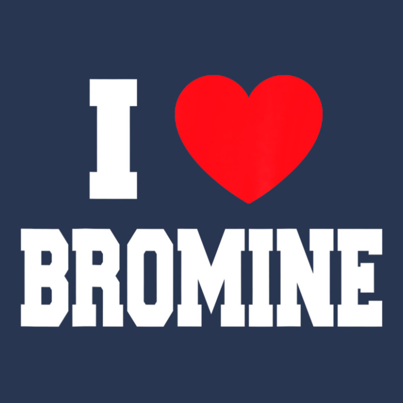 I Love Bromine Men Denim Jacket by cm-arts | Artistshot