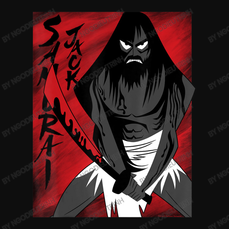 Cn Samurai Jack Red Poster Crop Top by ngodieutrinh | Artistshot