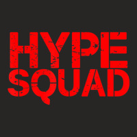 Hype Squad Red Distressed Big Game Ladies Fitted T-shirt | Artistshot