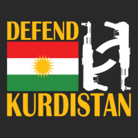 Defend Kurdistan, Kurdish Flag Printed Hat | Artistshot