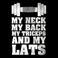 My Neck My Back My Triceps And My Lats Fleece Short | Artistshot