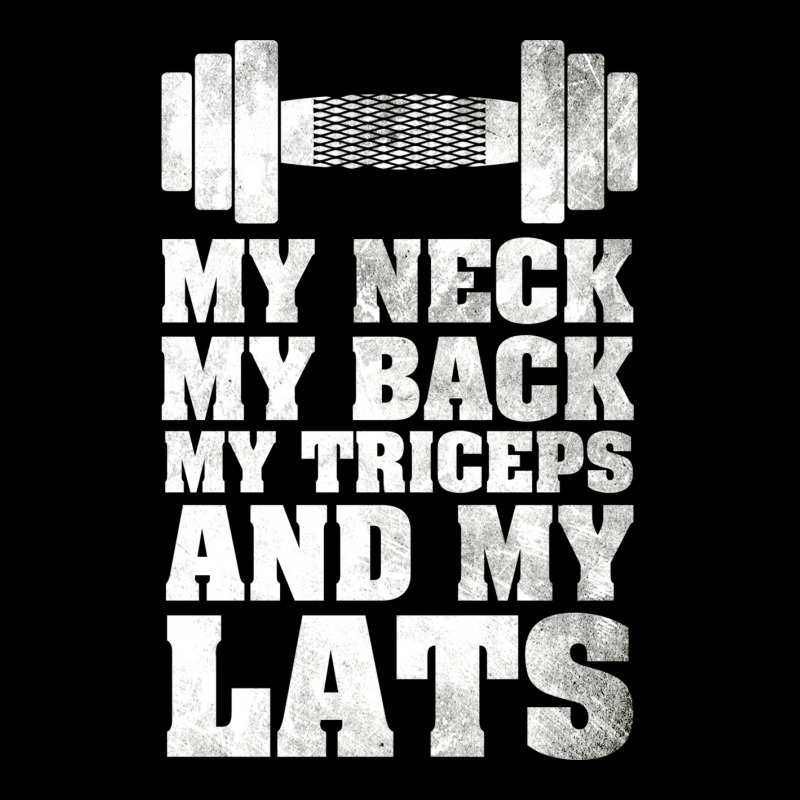 My Neck My Back My Triceps And My Lats Fleece Short | Artistshot