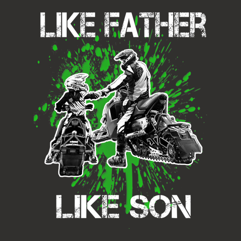 Snowmobile Father Like Son Snowcross Christmas Gift Champion Hoodie | Artistshot