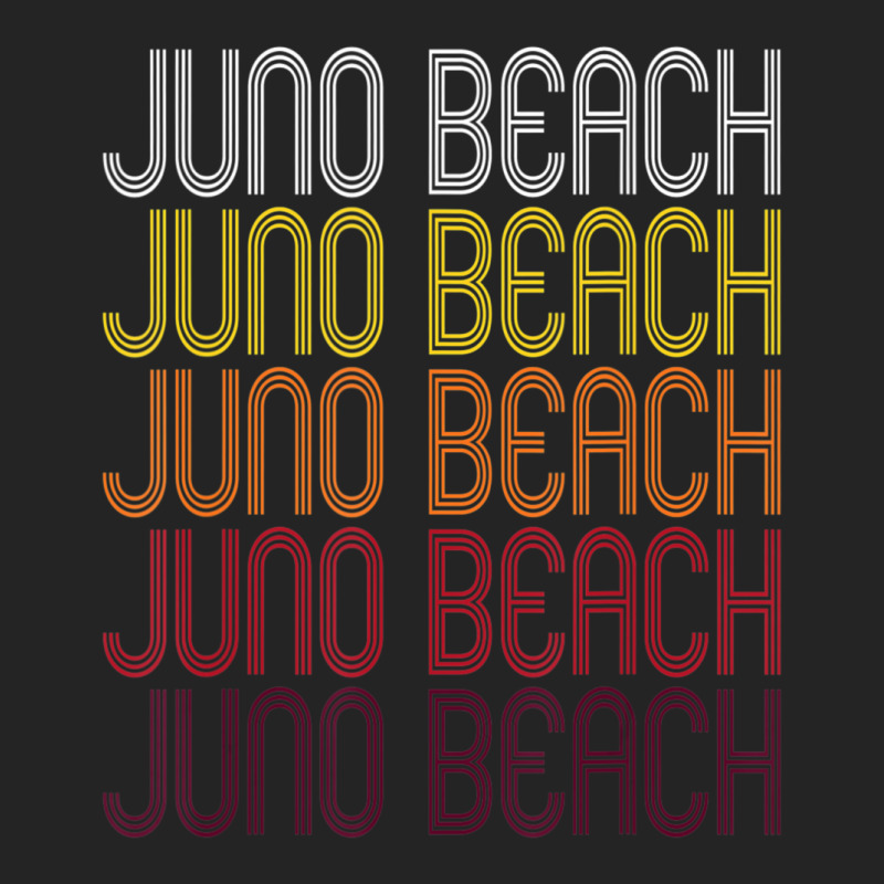 Juno Beach, Fl Vintage Style Florida 3/4 Sleeve Shirt | Artistshot