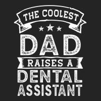 The Coolest Dad Raises Dental Assistant  Funny Father_s Day 3/4 Sleeve Shirt | Artistshot