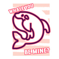 Valentines Day Whale You Be Mine Couple Love Pun Unisex Hoodie | Artistshot