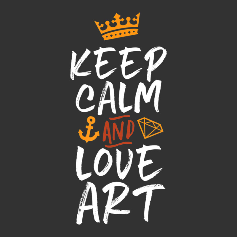 Keep Calm And Love Art Cool For Creative Artist Baby Bodysuit by Mello Greenwood | Artistshot