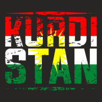 Kurdistan Kurdish Flag Freedom Ladies Fitted T-shirt | Artistshot