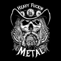 Heavy Fuckin Metal, Heavy Fuckin Metal Vintage, Heavy Fuckin Metal Art Adjustable Cap | Artistshot