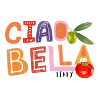 Funny Ciao Bella Saying Italy Garden For Italian Foods Lover Premium T Crewneck Sweatshirt | Artistshot