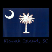 Kiawah Island, South Carolina Usa Flag Women's V-neck T-shirt | Artistshot