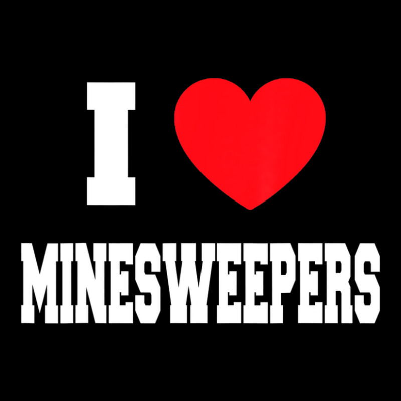 I Love Minesweepers Adjustable Cap by cm-arts | Artistshot