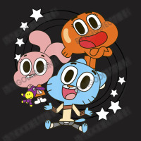 Cn The Amazing World Of Gumball Group Shot Stars T-shirt | Artistshot