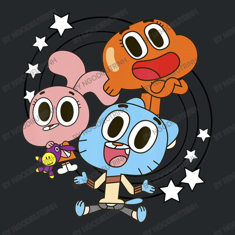 Cn The Amazing World Of Gumball Group Shot Stars Crewneck Sweatshirt | Artistshot