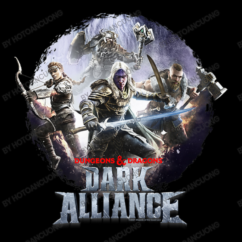 Dungeons & Dragons Dark Alliance Group Shot Circle Lock Up Baby Tee by hotoancuong | Artistshot