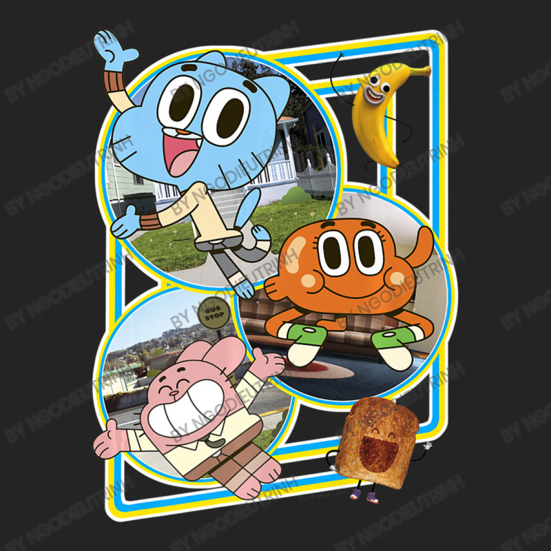 Cn The Amazing World Of Gumball The Boys 3/4 Sleeve Shirt | Artistshot