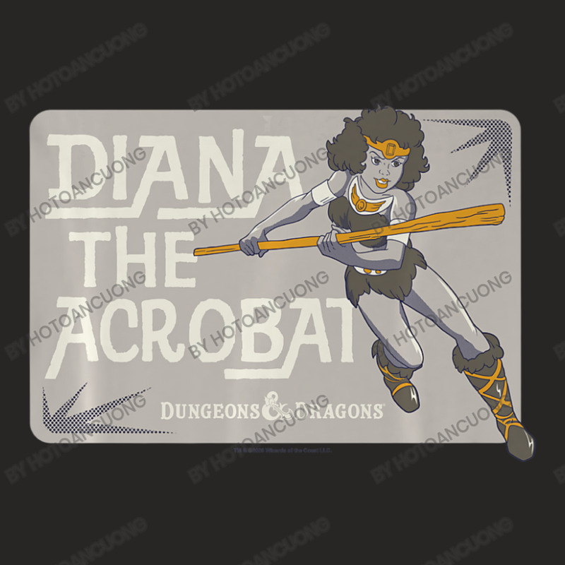 Dungeons & Dragons Diana The Acrobat Panel Ladies Fitted T-Shirt by hotoancuong | Artistshot