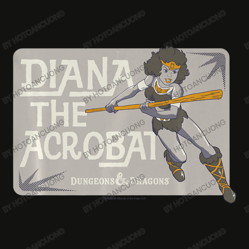 Dungeons & Dragons Diana The Acrobat Panel Scorecard Crop Tee by hotoancuong | Artistshot