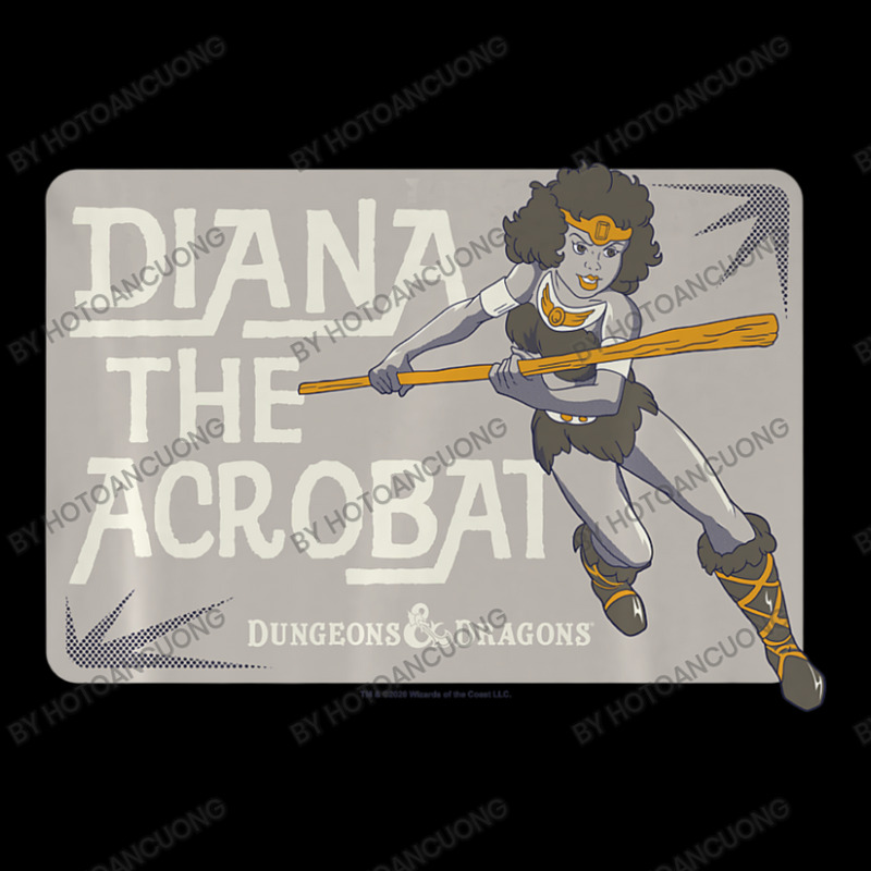 Dungeons & Dragons Diana The Acrobat Panel Cropped Sweater by hotoancuong | Artistshot