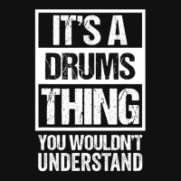 It's A Drums Thing You Wouldn't Understand Drummer Baby Bibs | Artistshot