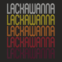 Lackawanna, Ny Vintage Style New York Ladies Fitted T-shirt | Artistshot