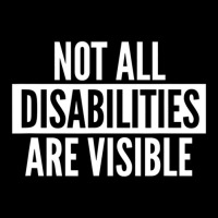 Not All Disabilities Are Visible Adjustable Cap | Artistshot