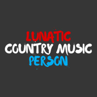 Lunatic Country Music Person   Patriotic Red, White & Blue Long Sleeve Toddler Hoodie | Artistshot