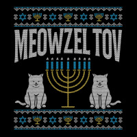 Meowzel Tov Funny Cat Lover Meow Hanukkah Menorah Toddler Sweatshirt | Artistshot