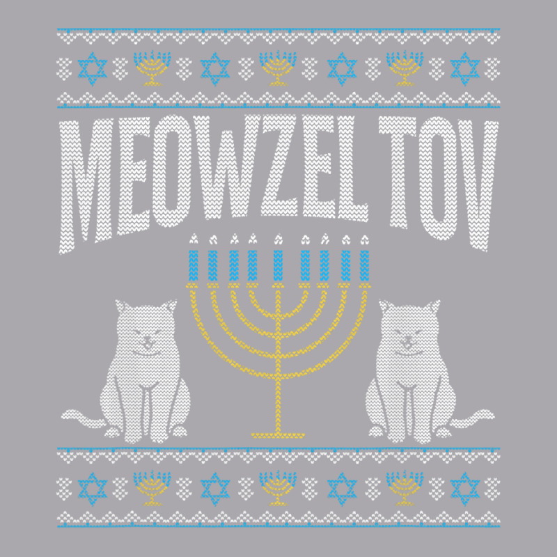 Meowzel Tov Funny Cat Lover Meow Hanukkah Menorah Youth 3/4 Sleeve | Artistshot