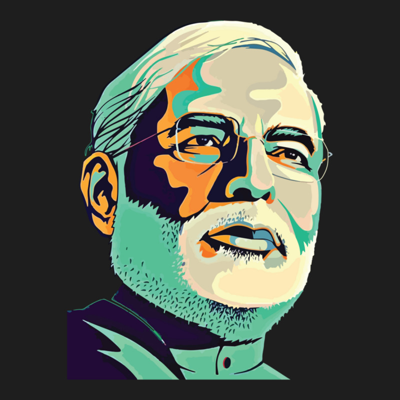 Narendra Modi India Prime Minister Namo Bjp Supporter Classic T-shirt by cm-arts | Artistshot