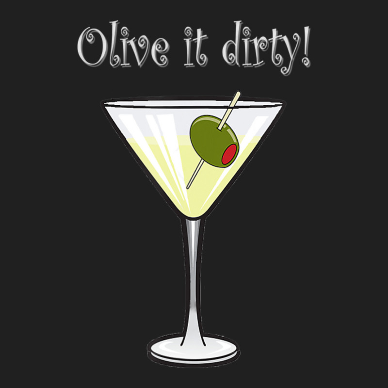 Olive It Dirty 2 Martini Drinking Sarcastic Ladies Polo Shirt by Mata Gibson | Artistshot