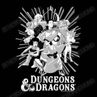 Dungeons & Dragons Group Shot Ray Portrait Toddler 3/4 Sleeve Tee | Artistshot