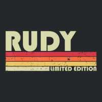 Rudy Name Personalized Retro Vintage Birthday Crewneck Sweatshirt | Artistshot