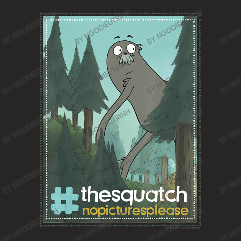 Cn We Bare Bears The Squatch No Pictures Please Ladies Fitted T-Shirt by ngodieutrinh | Artistshot