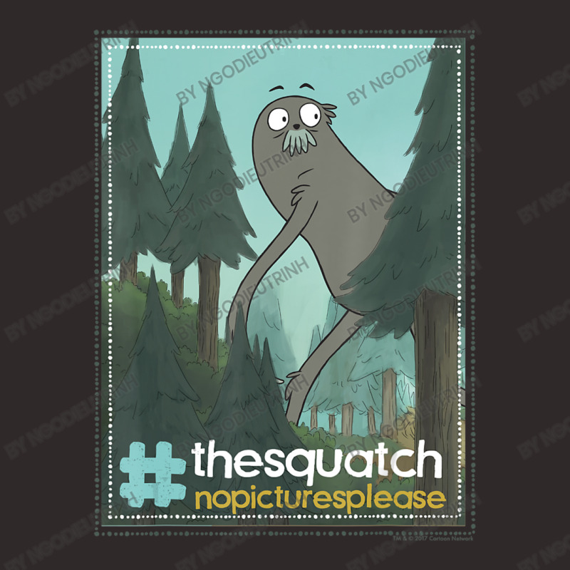 Cn We Bare Bears The Squatch No Pictures Please Racerback Tank by ngodieutrinh | Artistshot