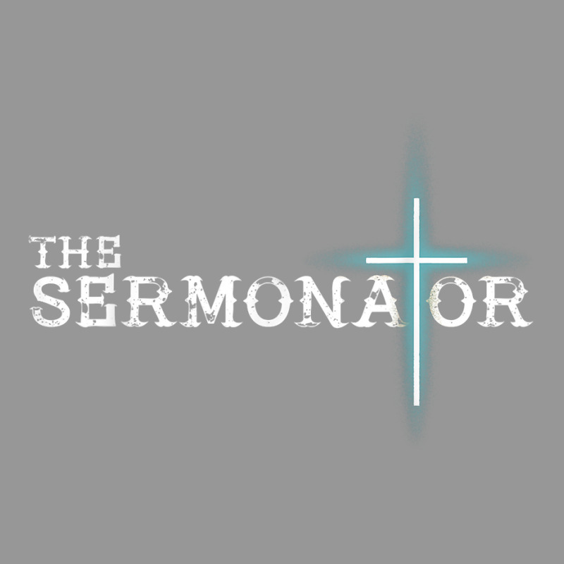 The Sermonator Pastor Appreciation Christian Cross Fun Gift T Shirt Women's V-Neck T-Shirt by cm-arts | Artistshot