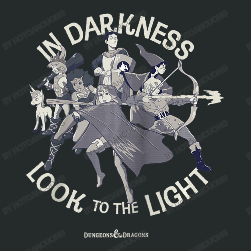 Dungeons & Dragons In Darkness Look To The Light Women's Triblend Scoop T-shirt by hotoancuong | Artistshot