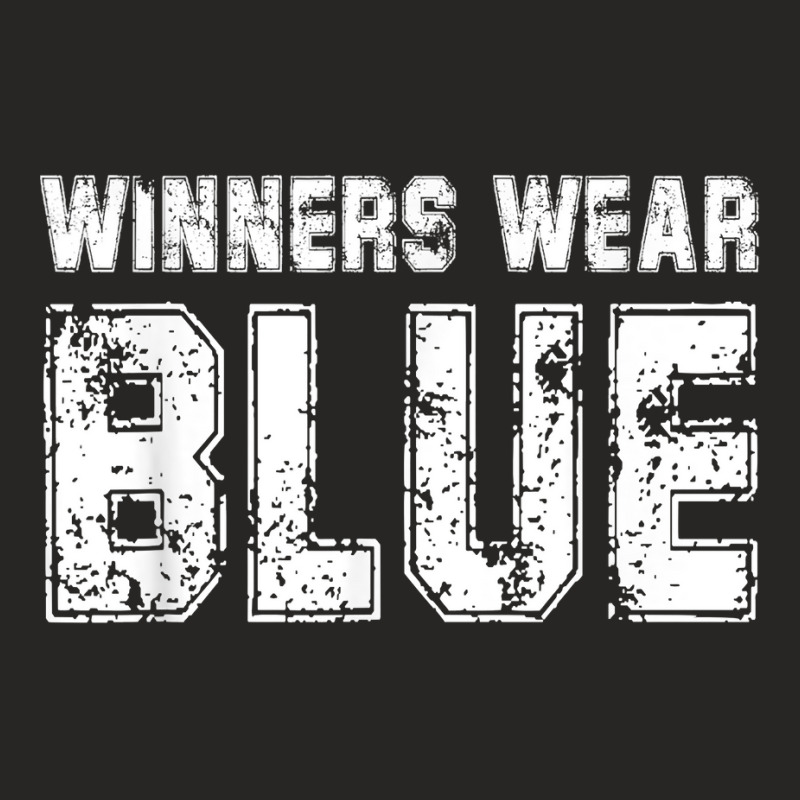 Winners Wear Blue Color War Camp Team Game Comp Boys Novelty T Shirt Ladies Fitted T-Shirt by cm-arts | Artistshot