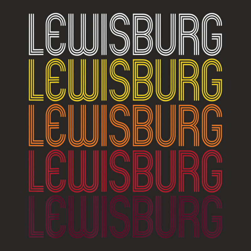 Lewisburg, Wv Vintage Style West Virginia Ladies Fitted T-Shirt by Mello Greenwood | Artistshot