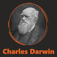 Charles Darwin, Charles Darwin Art, Charles Darwin Vinatge, Charles Da Ladies Fitted T-shirt | Artistshot