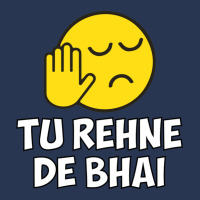 Tu Rehne De Bhai Funny Hindi Saying Men Denim Jacket | Artistshot