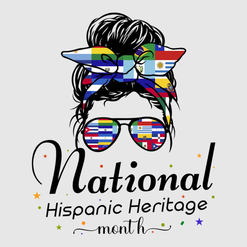 Vintage National Hispanic Heritage Month Latino Countries Messy Bun Unisex Jogger by cm-arts | Artistshot