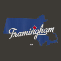 Framingham Massachusetts Ma Map T Shirt Bucket Hat | Artistshot