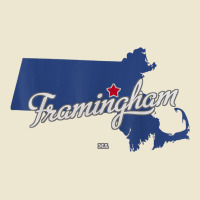 Framingham Massachusetts Ma Map T Shirt Cropped Hoodie | Artistshot