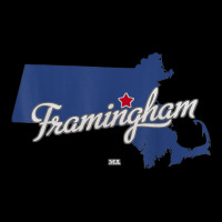 Framingham Massachusetts Ma Map T Shirt Legging | Artistshot