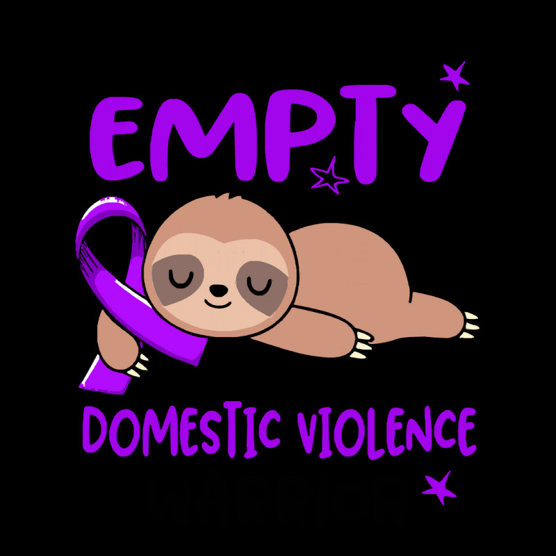 Domestic Violence Awareness T  Shirt Mostly Running On Empty Domestic Zipper Hoodie by hardlyvagabond | Artistshot